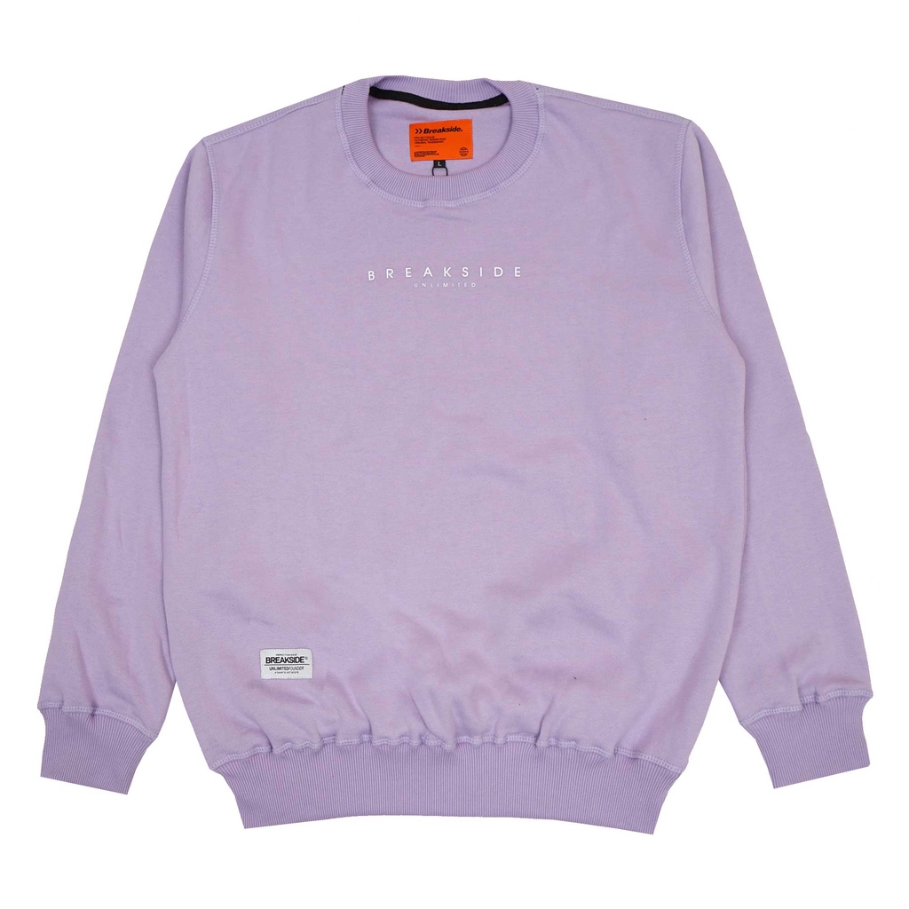 Jual Breakside Crewneck Let It Be - Lilac Sweater Pria | Shopee Indonesia