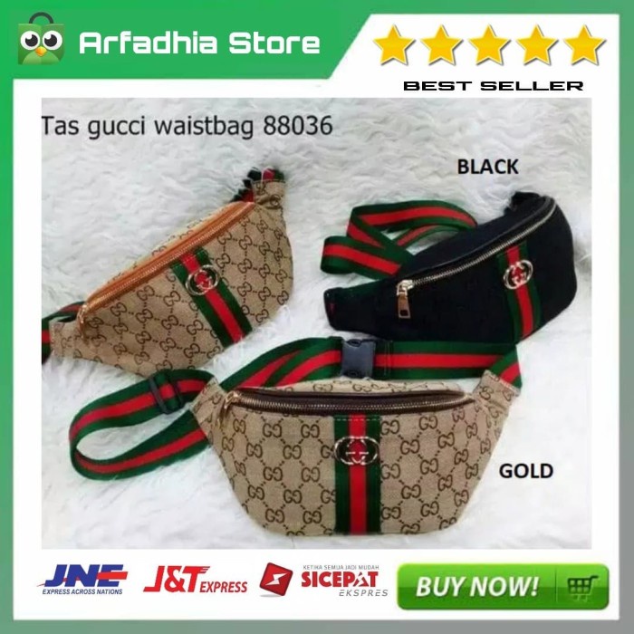 Tas waist bag hot sale gucci original