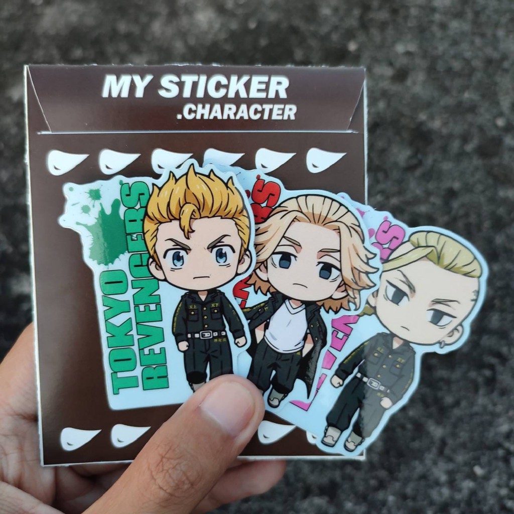 Jual Sticker Anime Terlengkap - Stiker Tokyo Revengers Kode 2 - 1 Set ...