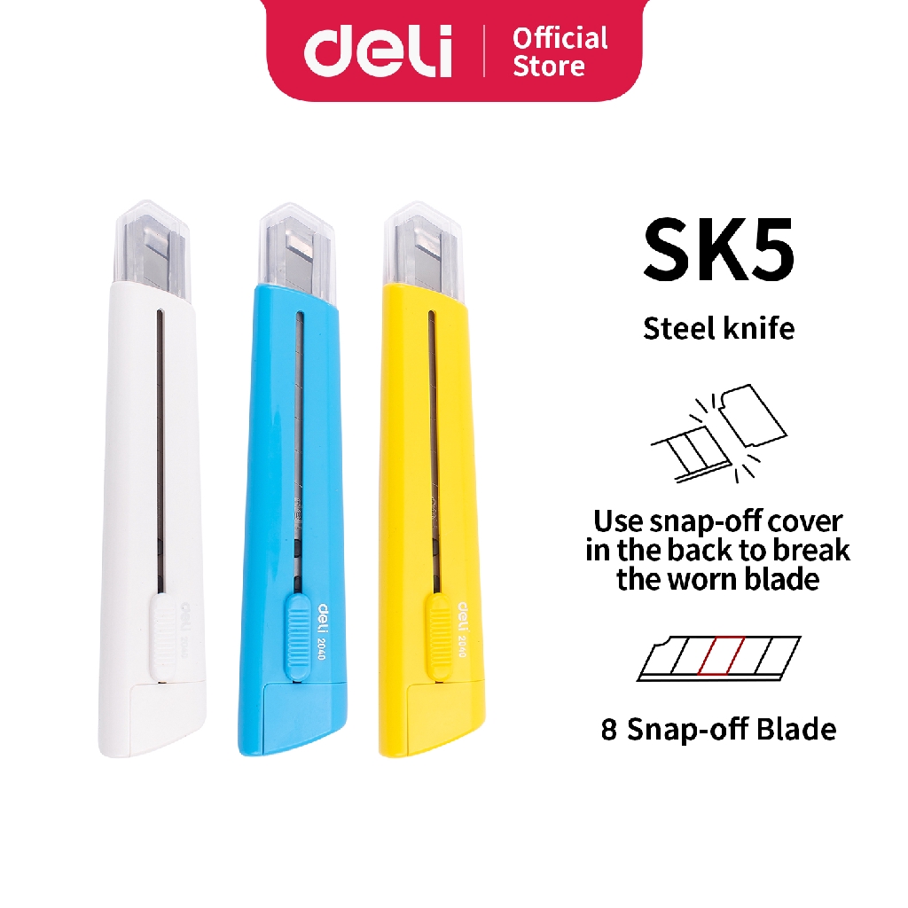 Jual Deli Cutter dengan pisau baja SK5 memudahkan untuk memotong sistem ...