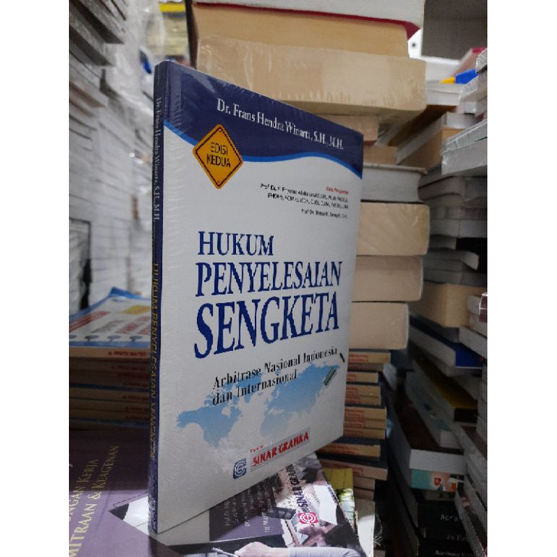 Jual Hukum Penyelesaian Sengketa Arbitrase Nasional Indonesia Dan