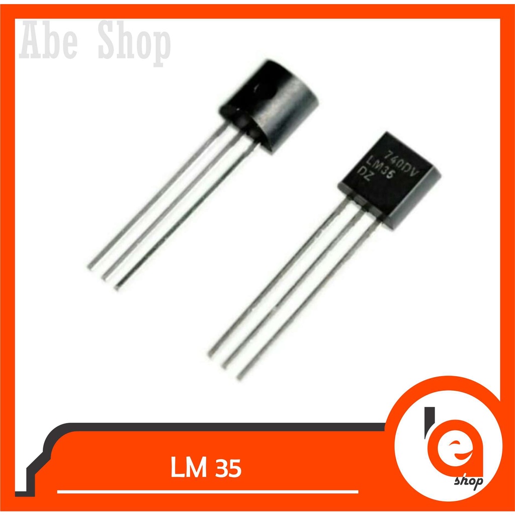Jual LM35 Sensor Suhu LM35DZ LM 35 TO-92 Temperature Sensor For Arduin ...
