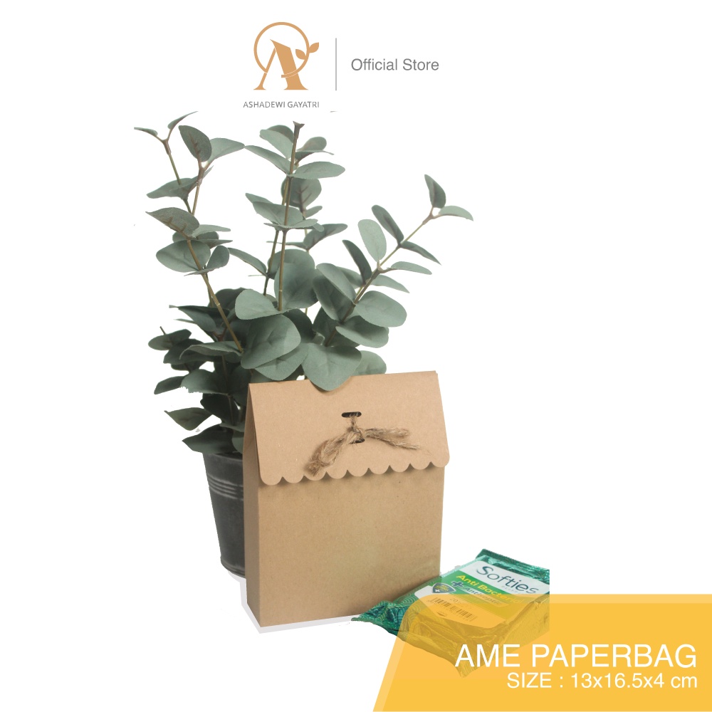Jual Ashadewi Gayatri - Ame Paperbag : Small 13x16.5x4 cm / Paperbag ...