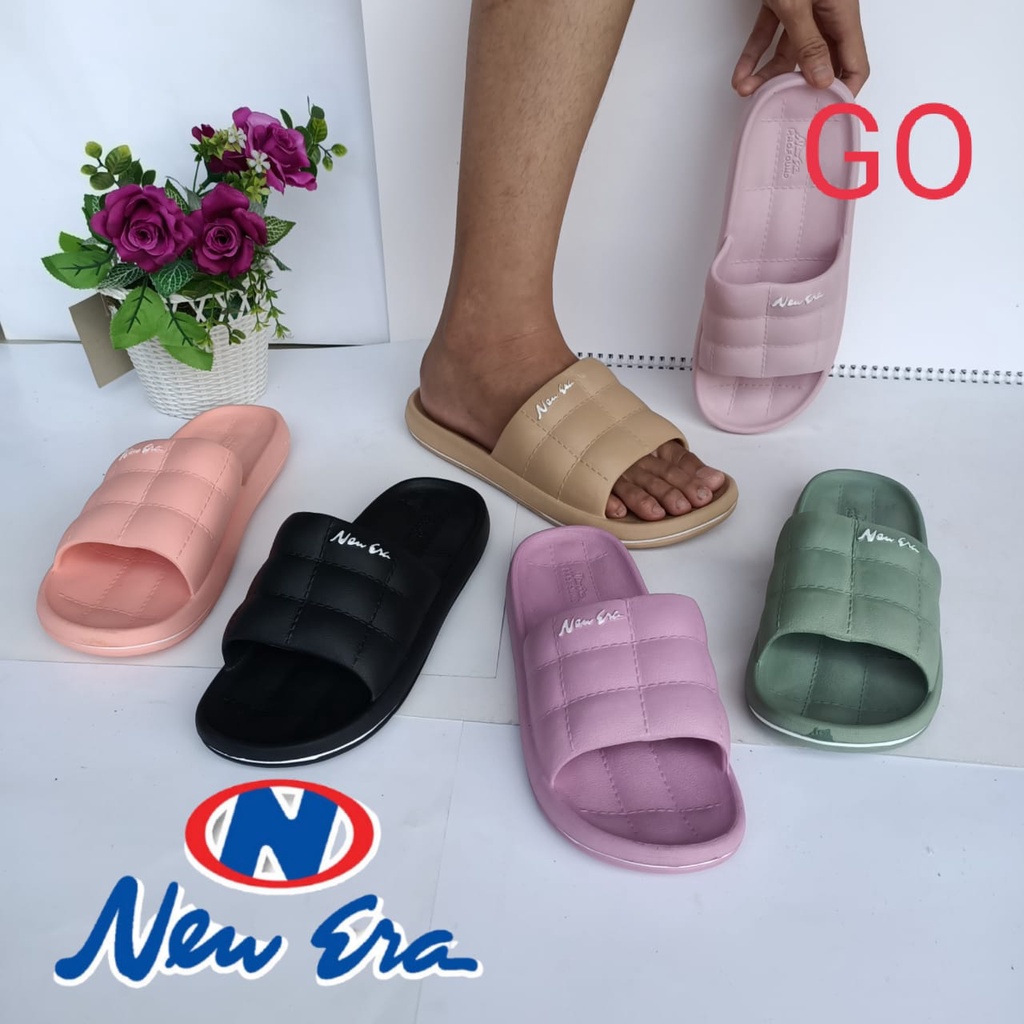 Jual gof NEW ERA LB E 9041 LB 9042 Sandal Selop Karet Wanita