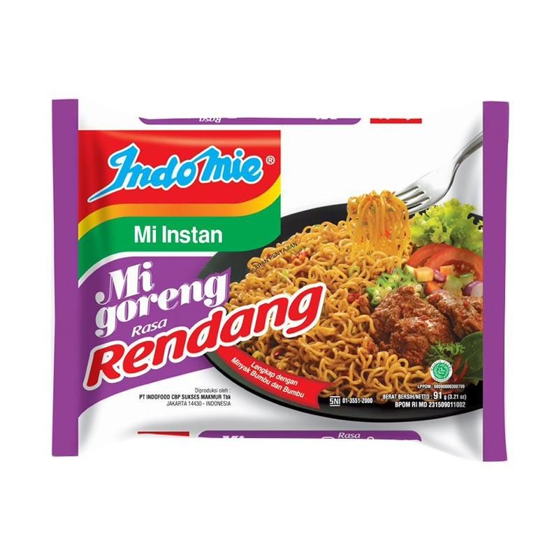 Jual INDOMIE GORENG PEDAS RENDANG ACEH SOTO BANJAR