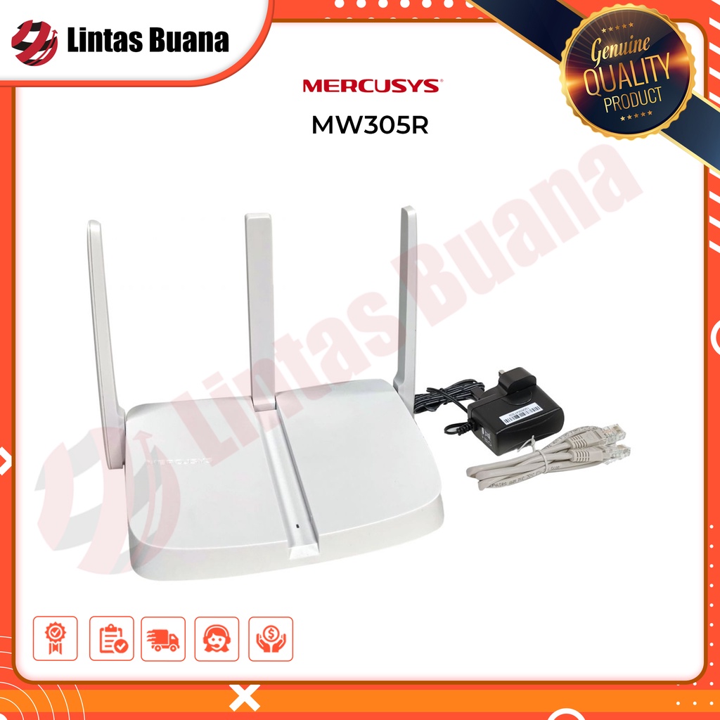 Jual Mercusys Mw R Antenna Mbps Wireless N Router Shopee Indonesia