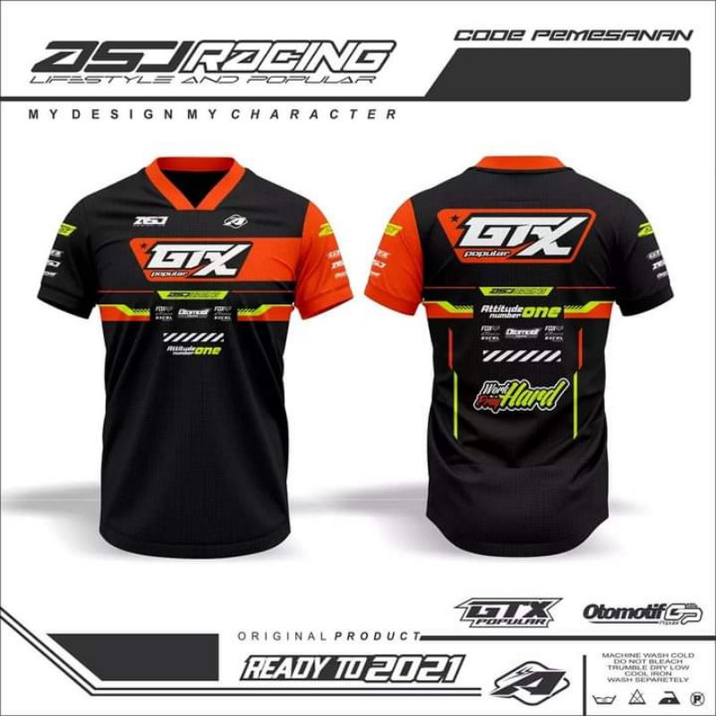 Jual BAJU JERSEY RACING GRASTRACK POPULAR KEKINIAN CEWEK/COWOK | Shopee ...