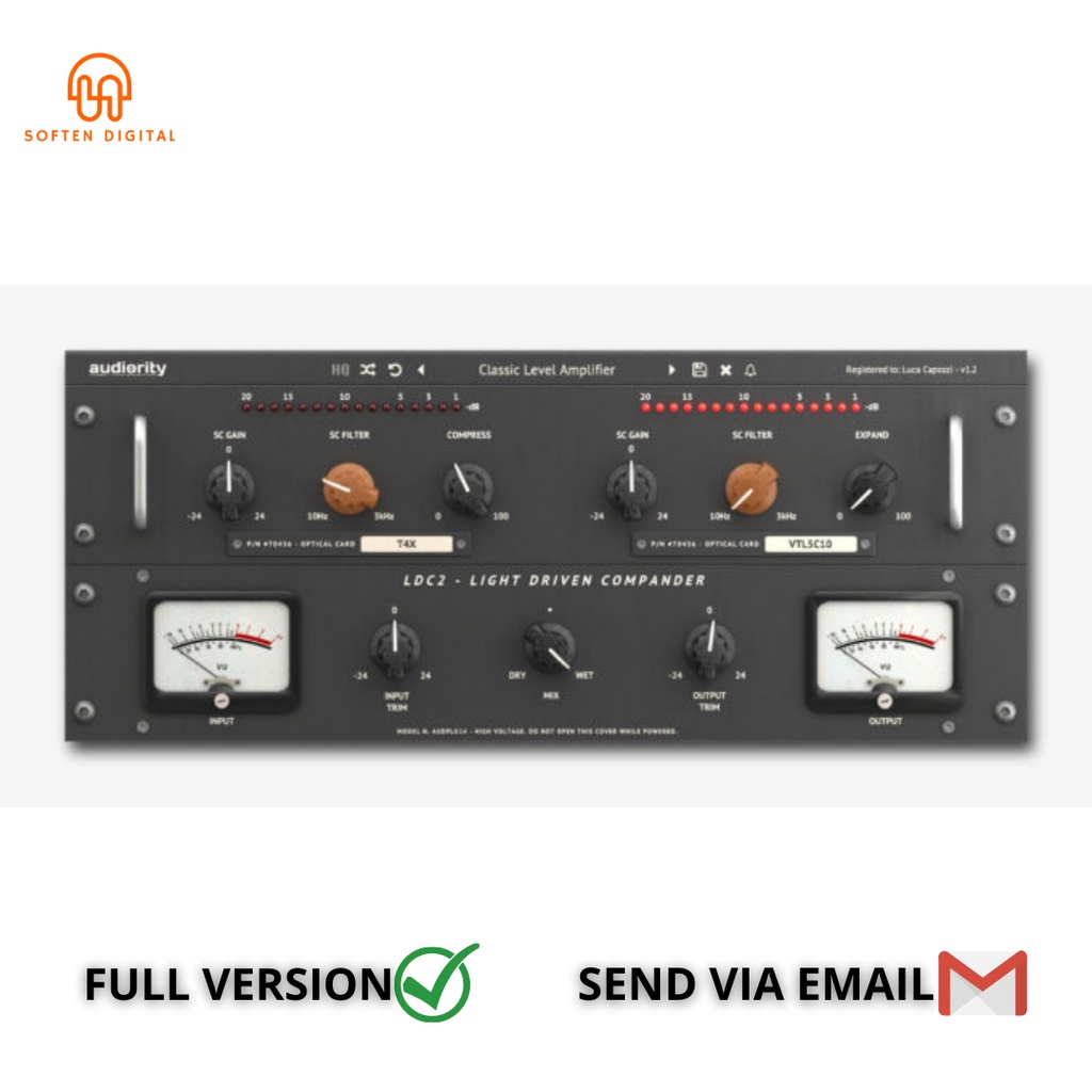 Jual Audiority LDC2 Compander VST Plugin analog modeled optical ...