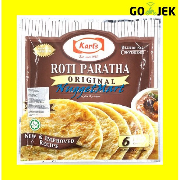 Jual KARTS ROTI PARATHA ORIGINAL 450 GR | Shopee Indonesia