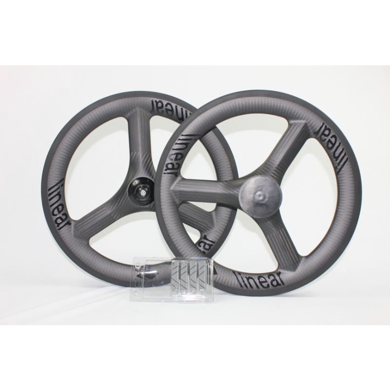 Jual Linear Carbon Wheelset Trispoke 16