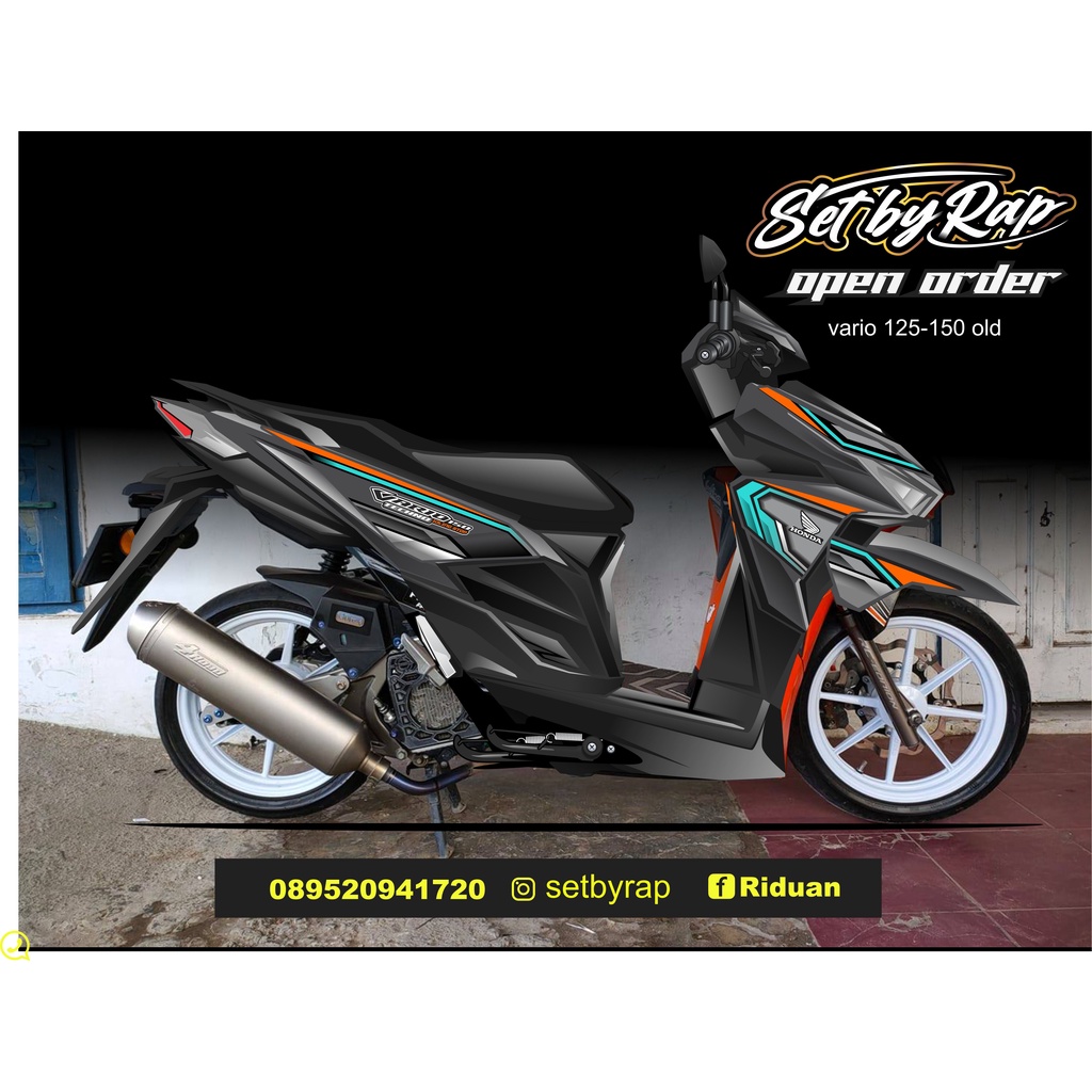 Jual striping vario 150 old desain sesuai request | Shopee Indonesia