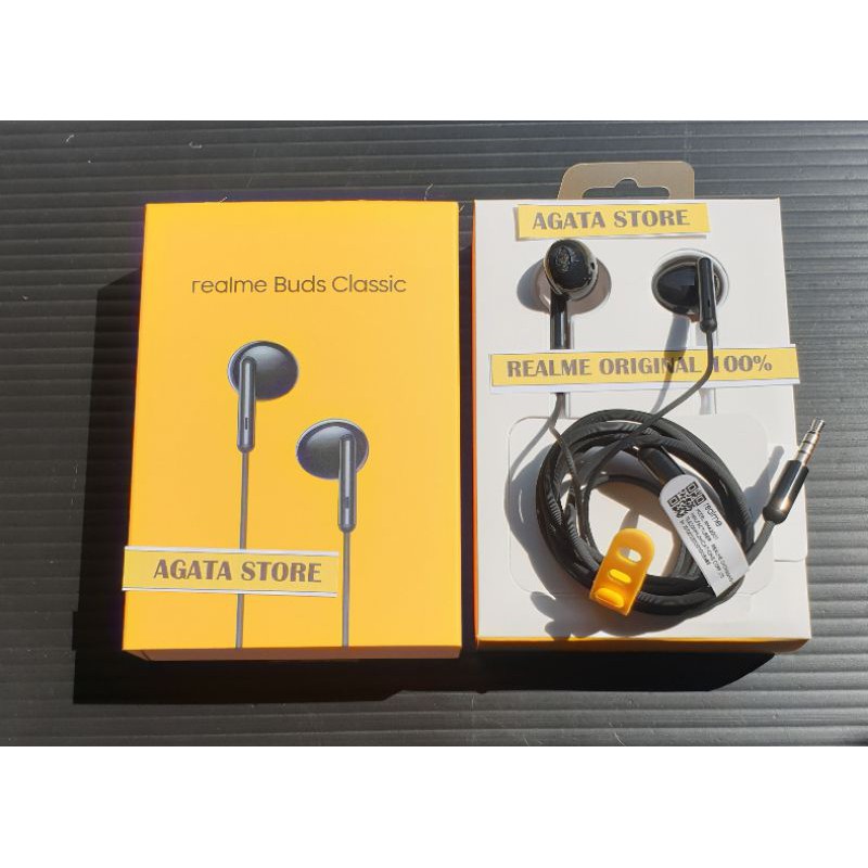 Headset Earphone Realme Pro Buds Classic RMA2001 Ori New Handsfree Realme  Pro Ori