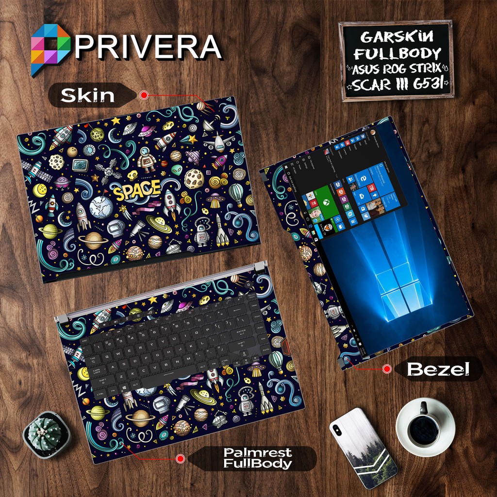 Jual Garskin Laptop Skin Laptop Asus ROG STRIX SCAR III G531GU-I766H1T ...