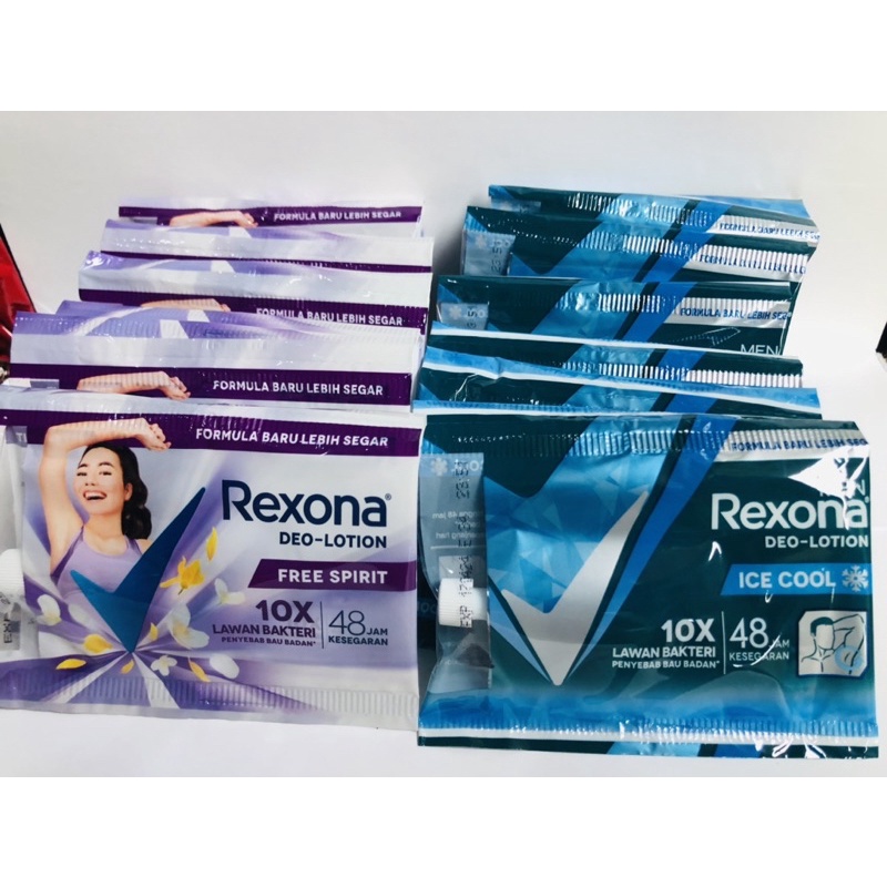 Jual REXONA 1 Renteng isi 12pcs COWOK / CEWEK | Shopee Indonesia