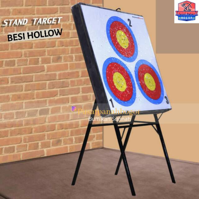 Jual Stand Target Besi 2in 1-stand Target Besi Ori-tempat Menyimpan ...