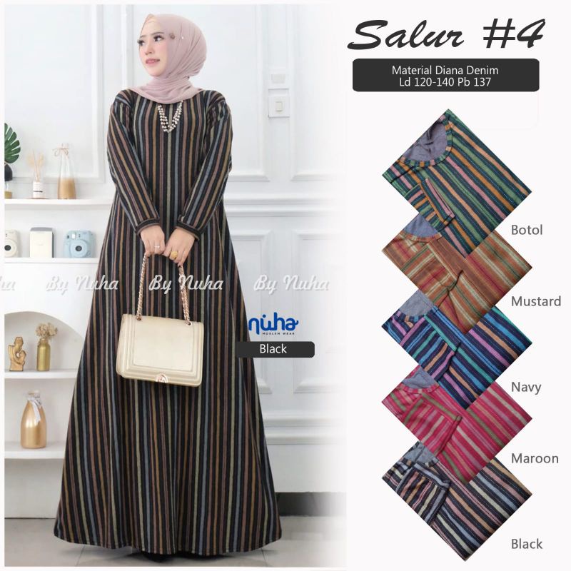 Nuha L/S Maxi Dress