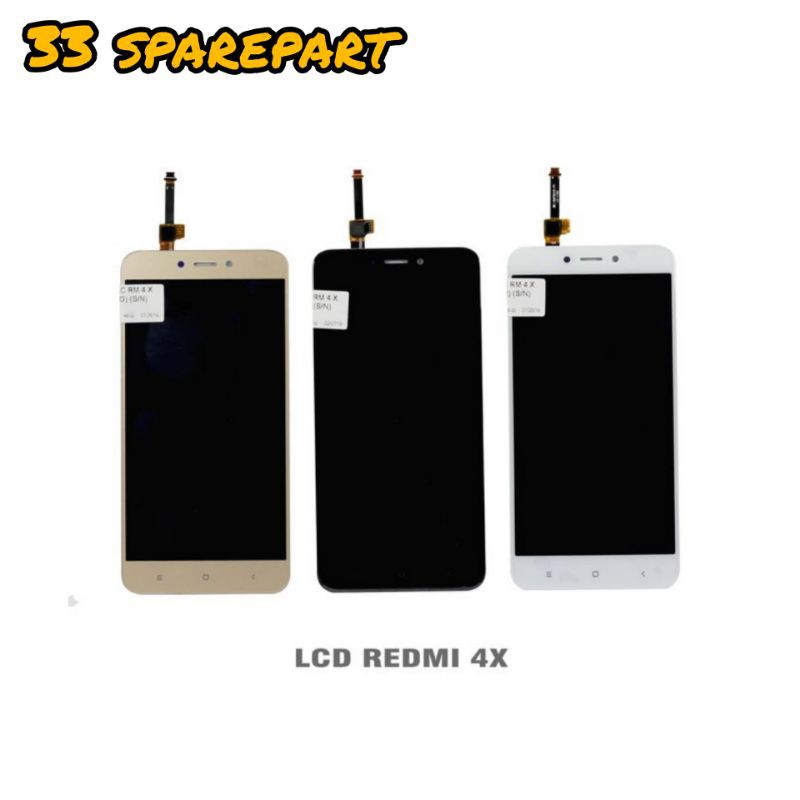 Jual LCD TOUCHSCREEN XIAOMI REDMI 4X ORIGINAL COMPLETE | Shopee Indonesia