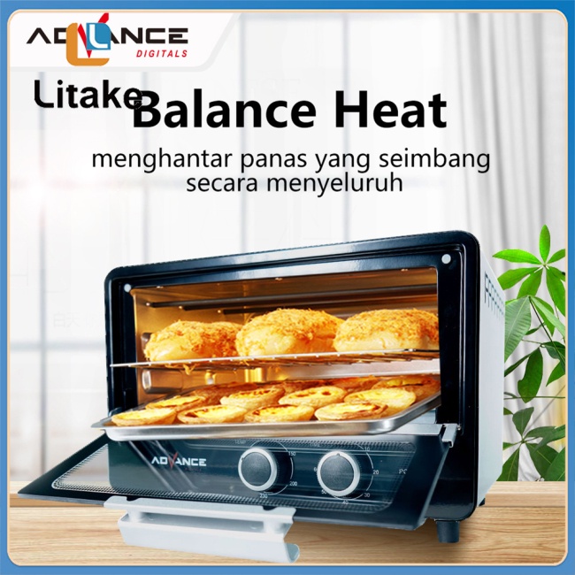 Jual Advance 12l Oven Listrik Rumah Tangga 500w Daya Tinggi Penampilan ...