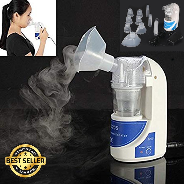 Jual Nebulizer Ultrasonic Portable Inhale Alat Terapi Uap Pernapasan ...