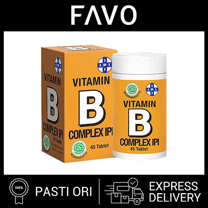 Jual IPI Vitamin B Complex - 45 Tablet | Shopee Indonesia