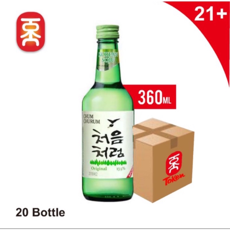 [Lotteliquor] ChumChurum Soju 360ml - Box (20ea) main image 1