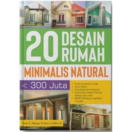 Jual BUKU DESAIN BANGUNAN / 20 Desain Rumah Minimalis / ORIGINAL