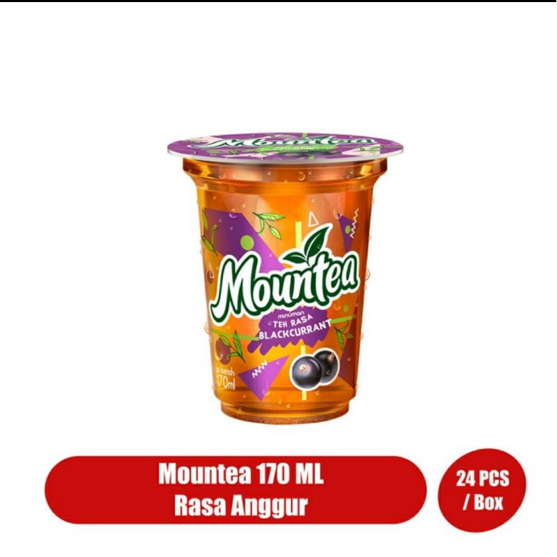 Jual mountea cup 170ml semua varian rasa | Shopee Indonesia
