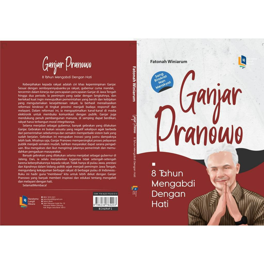 Jual GANJAR PRANOWO – 8 TAHUN MENGABDI DENGAN HATI | Shopee Indonesia