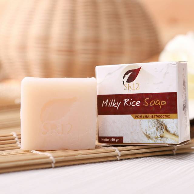Jual MILKY RICE SOAP SR12 ( SABUN BERAS SUSU) | Shopee Indonesia