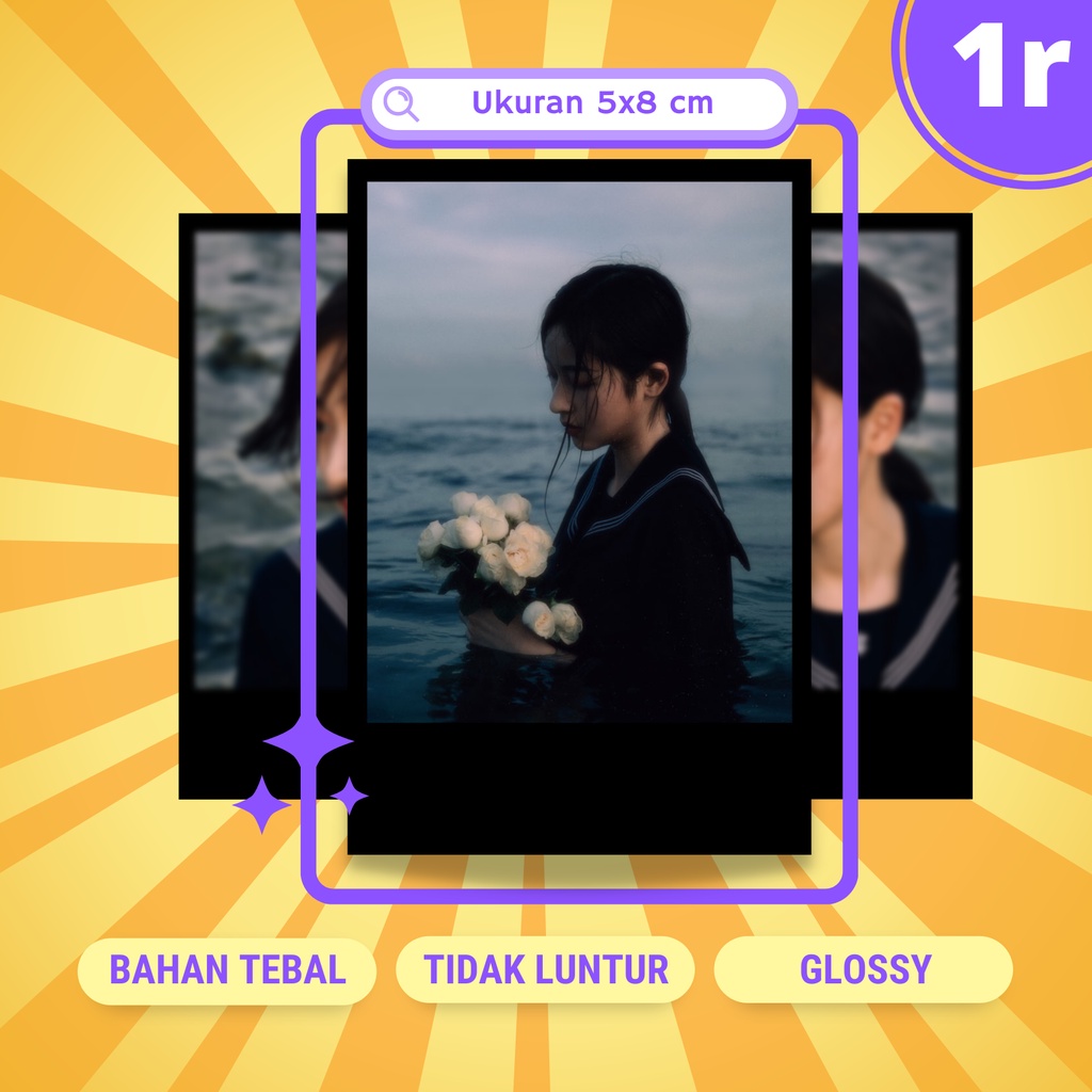 Jual CETAK POLAROID | Ukuran 1r (5x8 cm) | Shopee Indonesia