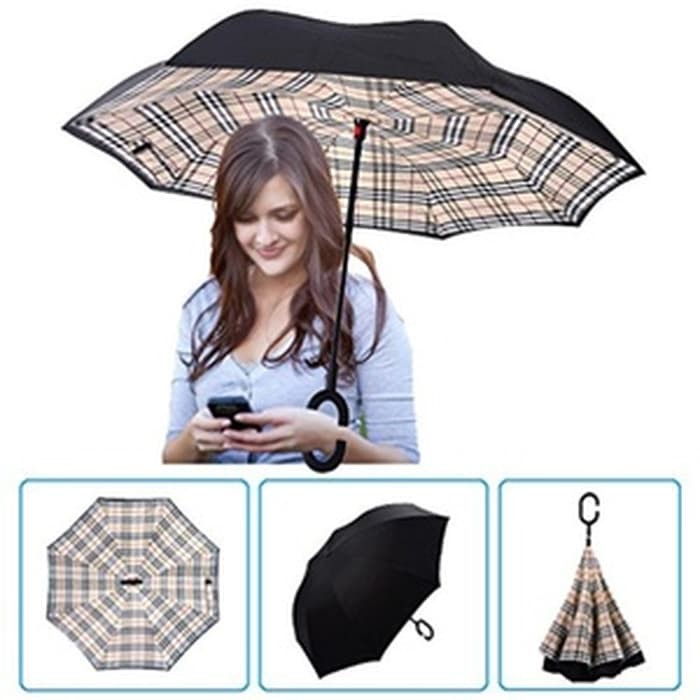 Burberry inverted umbrella sale