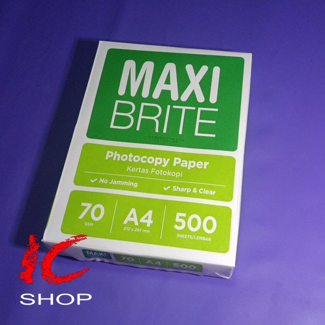 Jual Kertas HVS A4 70 Gsm MAXI BRITE | Shopee Indonesia