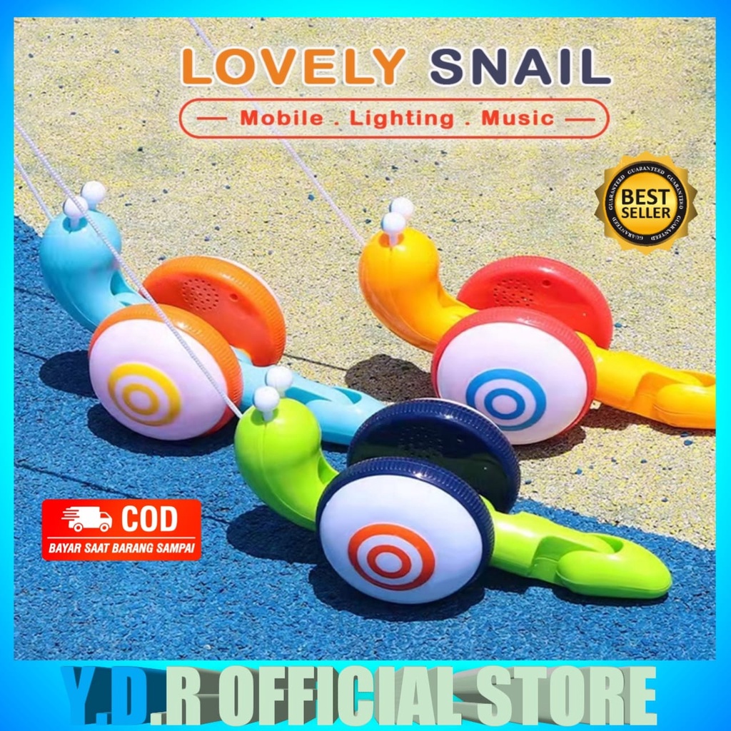 Jual MAINAN ANAK SIPUT TARIK GOYANG SUARA MUSIK LAMPU TETHERED CRAW ...