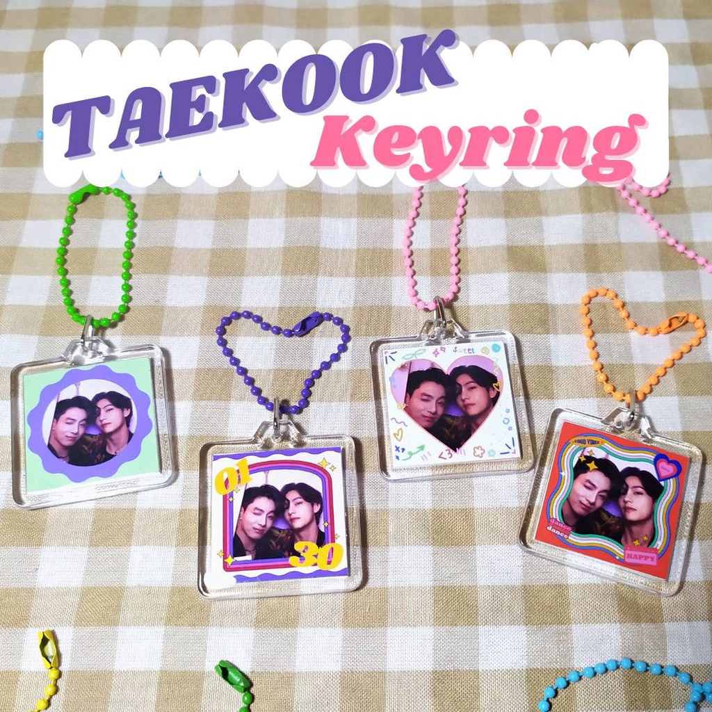 Jual KEYRING TAEKOOK SPECIAL EDITION CUSTOM | Shopee Indonesia