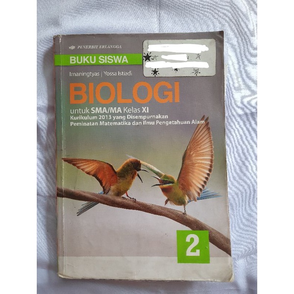 Jual Buku Biologi Kelas 11 Erlangga Shopee Indonesia