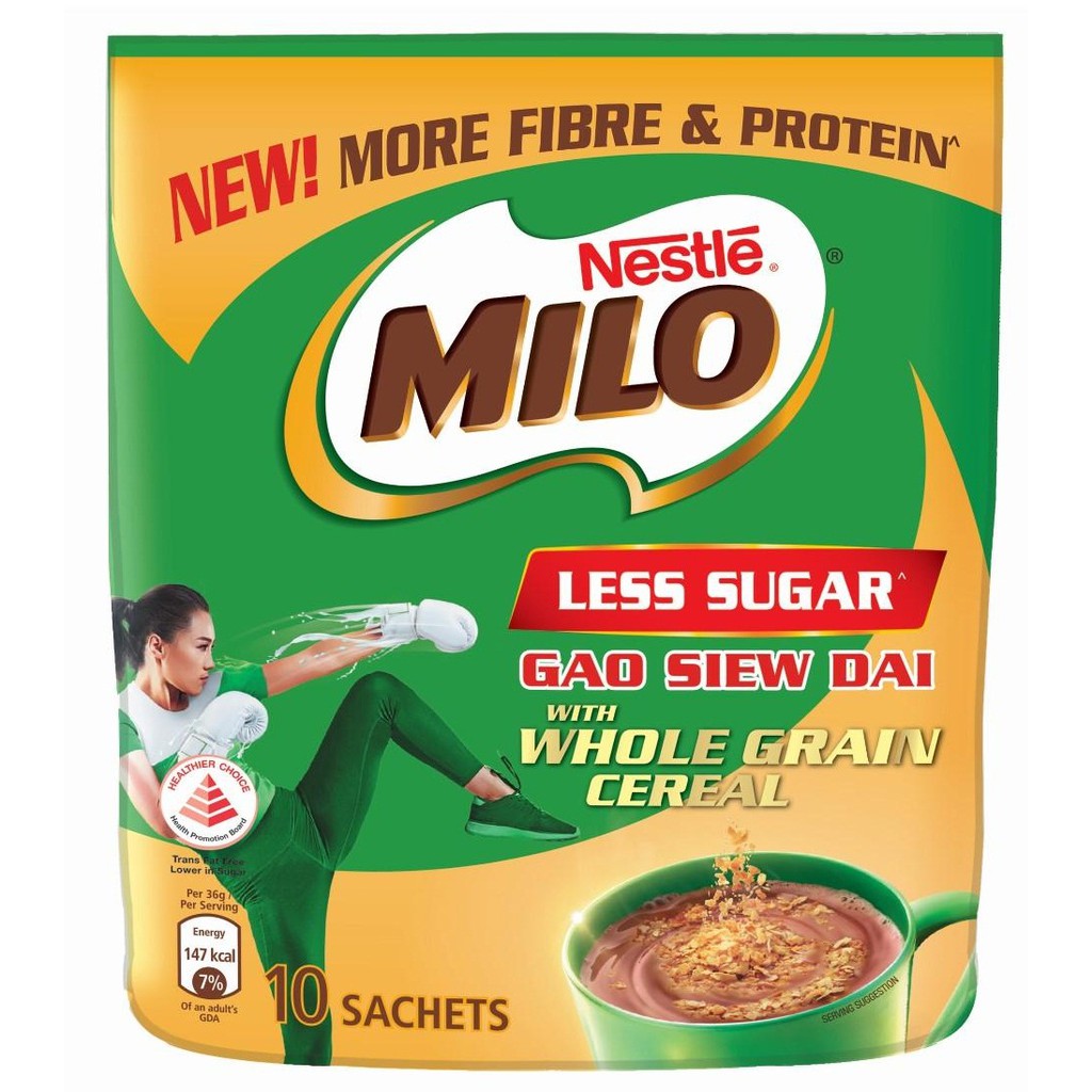 Jual Milo Singapore Cereal Gao Siew Dai Milo Gao Siew Dai with Whole