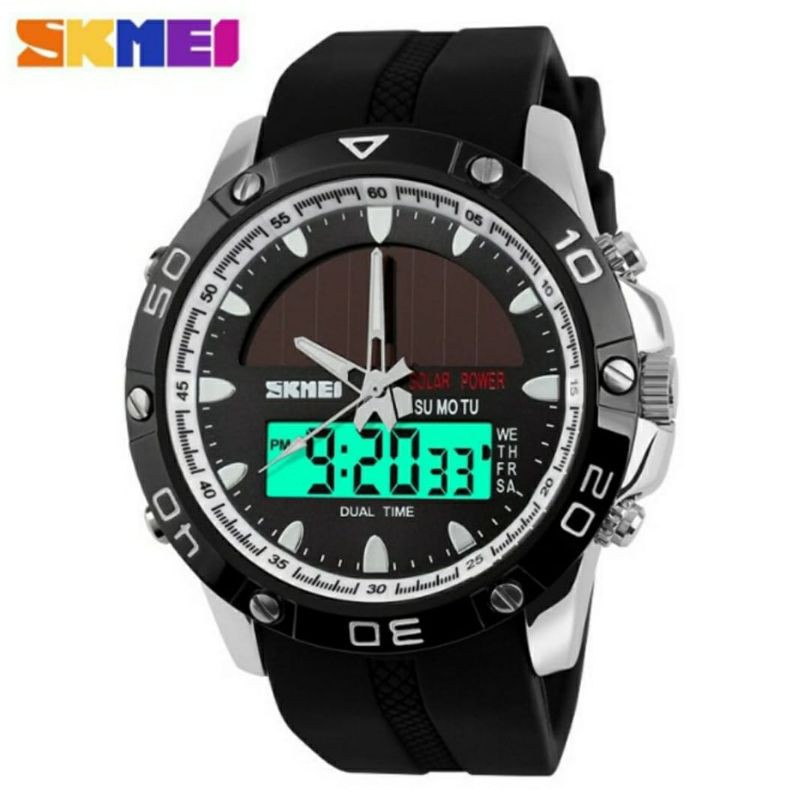 Jual JAM SOLAR JAM TANGAN SKMEI VIRAL ANTI AIR JAM KEREN PRIA | Shopee ...