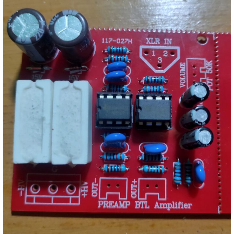 Jual Kit Pre Amp BTL Amplifier (stereo jadi mono) Shopee Indonesia