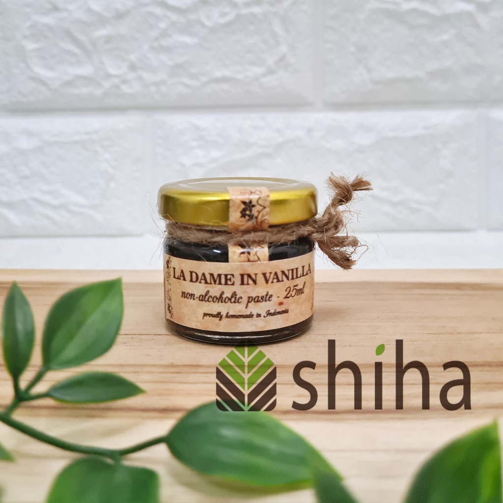 Jual La Dame in Vanilla Halal MUI Vanilla Paste 25ml Pasta Halal MUI