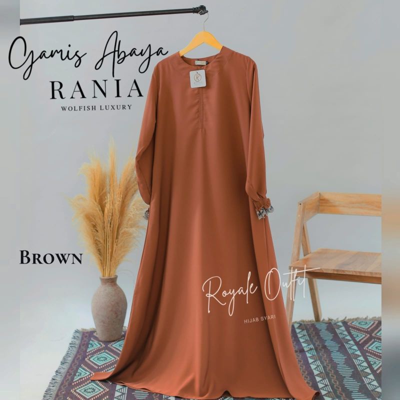 Jual RANIA GAMIS POLOS RENDA | Shopee Indonesia