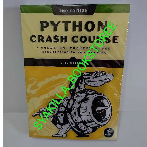 Jual Buku Python Crash Course 2nd Second Edition By ERIC MATTHES ...