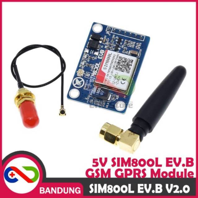 Jual Sim800l V20 5v Gsm Gprs Quad Band Module Plus Antena Shopee Indonesia 6117