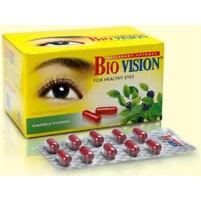 Jual Biovision Untuk Kesehatan Mata 1 Blister Isi 10 Capsules | Shopee ...