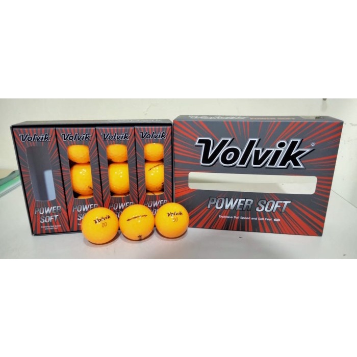 Jual Volvik Power Soft golf balls - bola golf (12 balls) | Shopee Indonesia