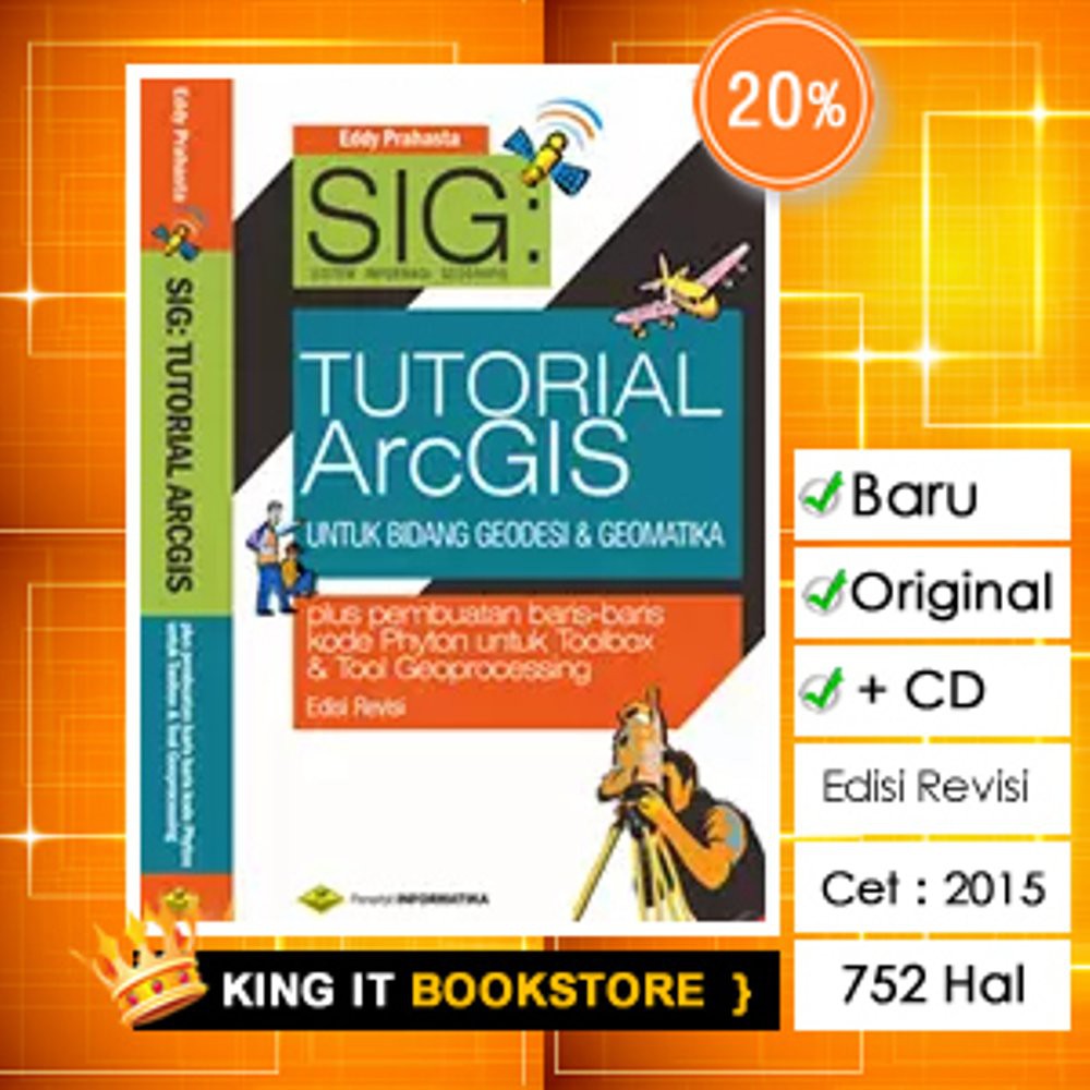 Jual Buku SIG Sistem Informasi Geografis Tutorial ArcGIS Dekstop ...