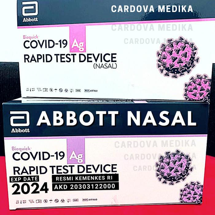 Jual Diagnosa / Abbott Antigen Nasal Bioquick 1 Box | Shopee Indonesia