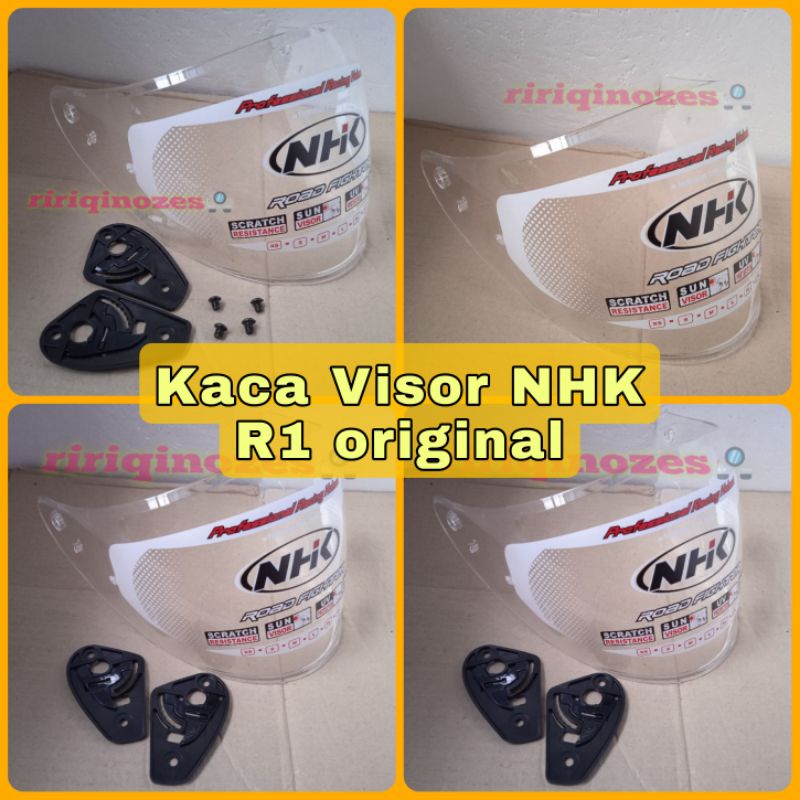 Jual KACA VISOR HELM NHK R1 DOBEL VISOR PNP N1 ELITE MAX ORI ORIGINAL ...