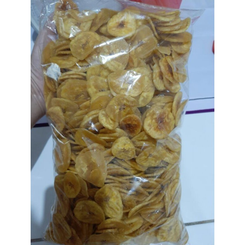 Jual Keripik Kripik Pisang Agung Manis Khas Lumajang Kemasan 1 Kg