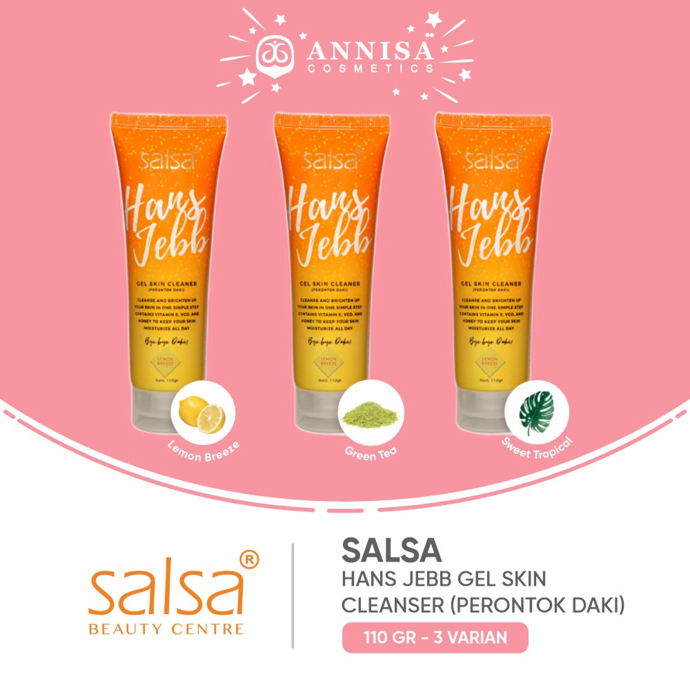 Jual Salsa Hans Jebb Gel Skin Cleanser 110 Gr Shopee Indonesia