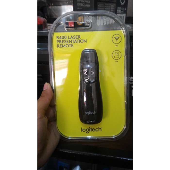 Jual LOGITECH R400 - Logitech Presenter , Wireless Presenter, Laser ...